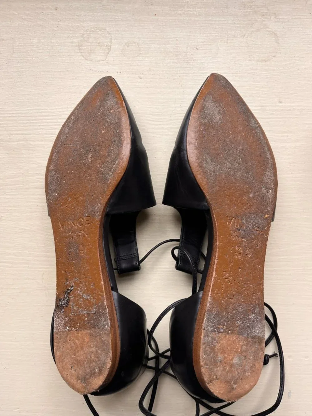 Vince Black Noella Flats - Picture 3 of 6